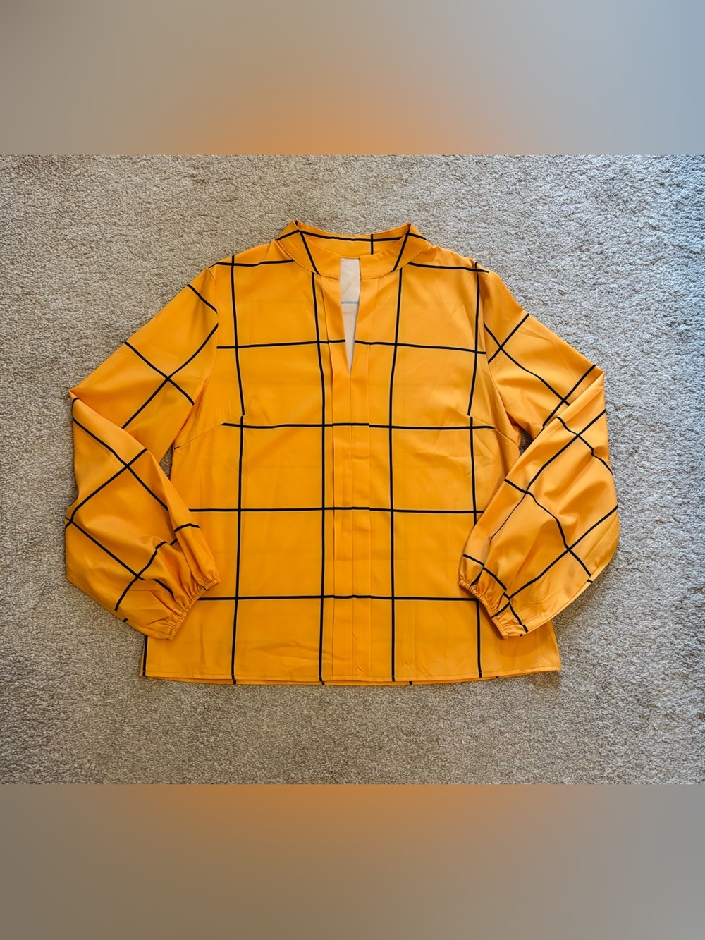 Women’s New SHEIN Yellow Dress Top Size Medium